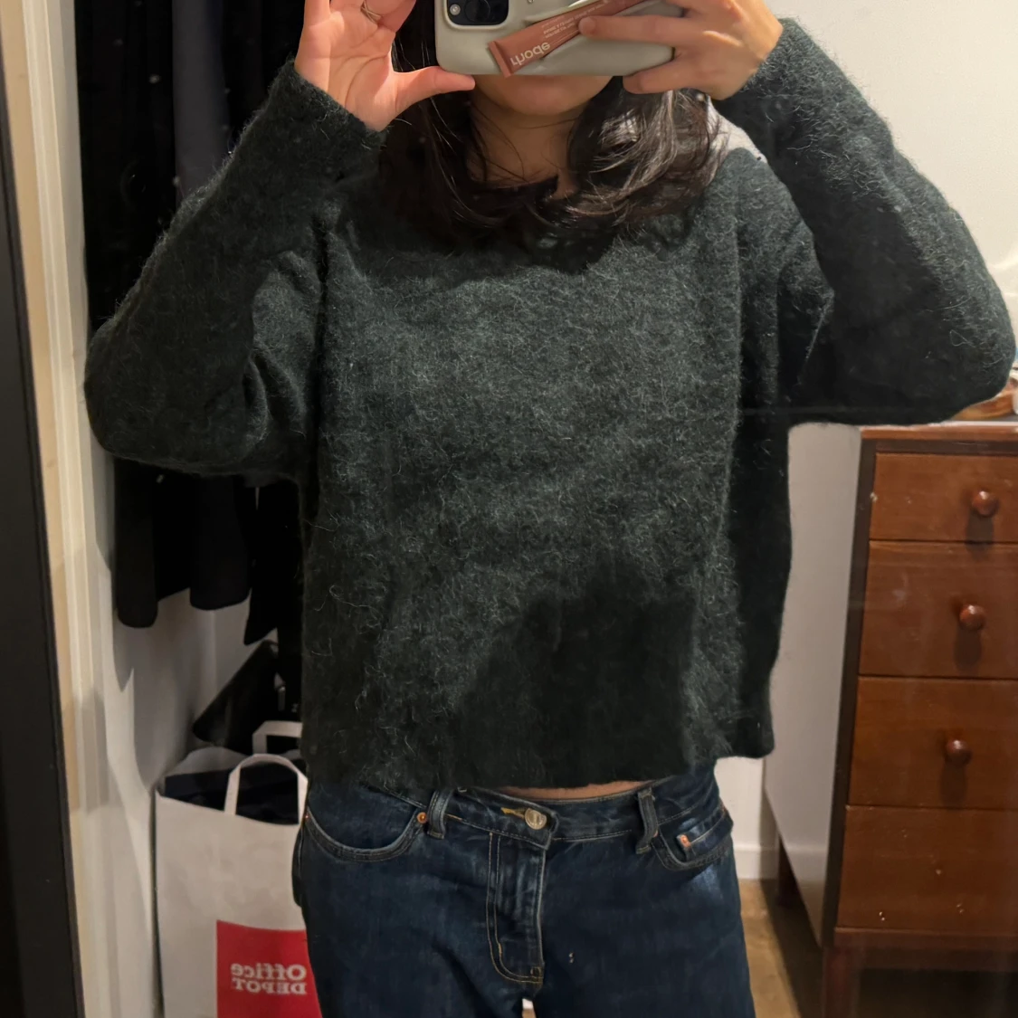 SAMSØE SAMSØE STICKAD TRÖJA