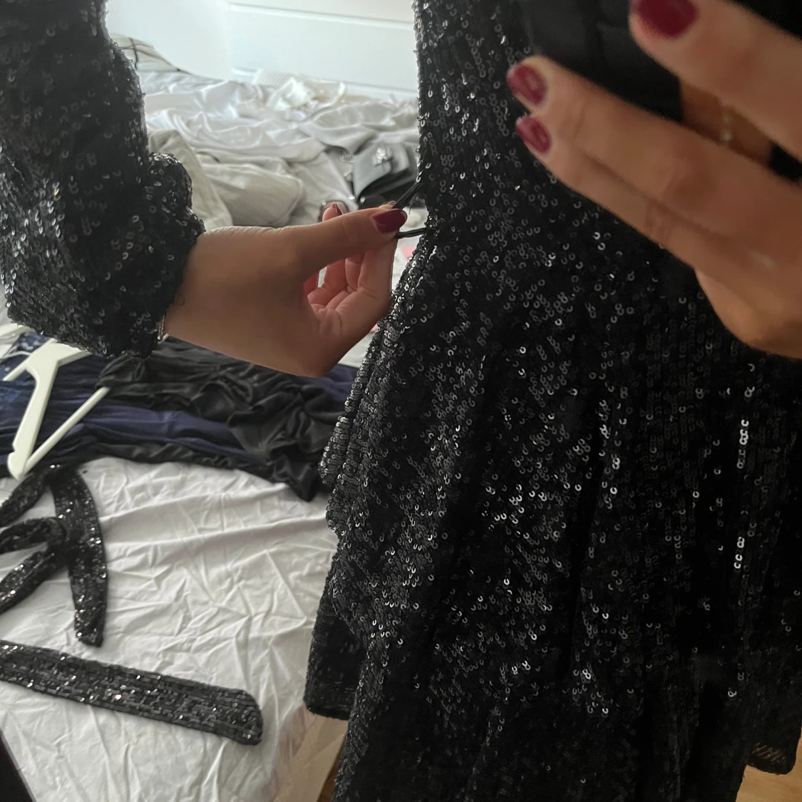 Glitterklänning - 91