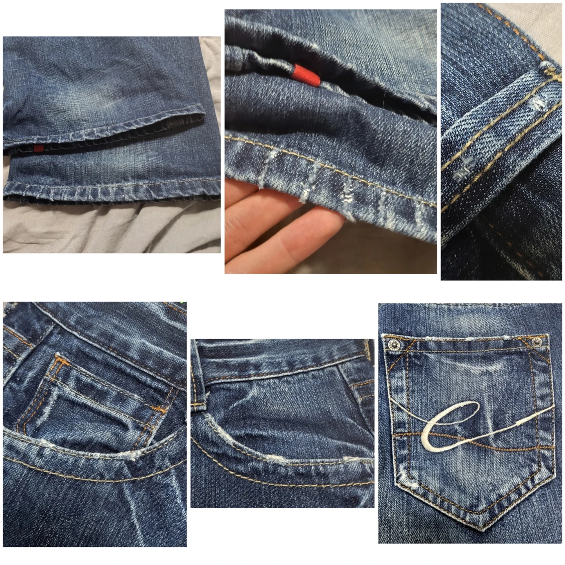 Lågmidjade jeans - 92