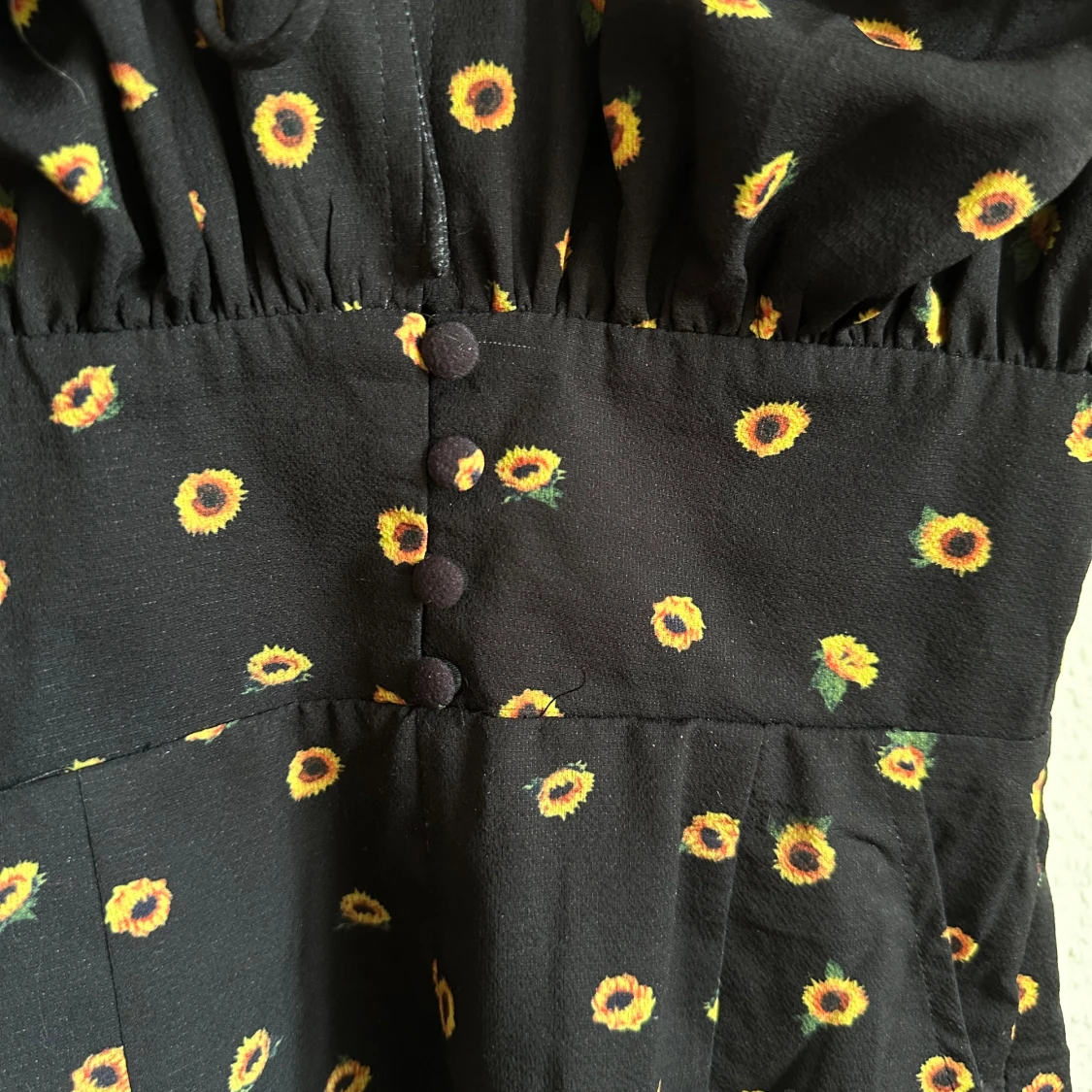 Jumpsuit med solrosor - 91