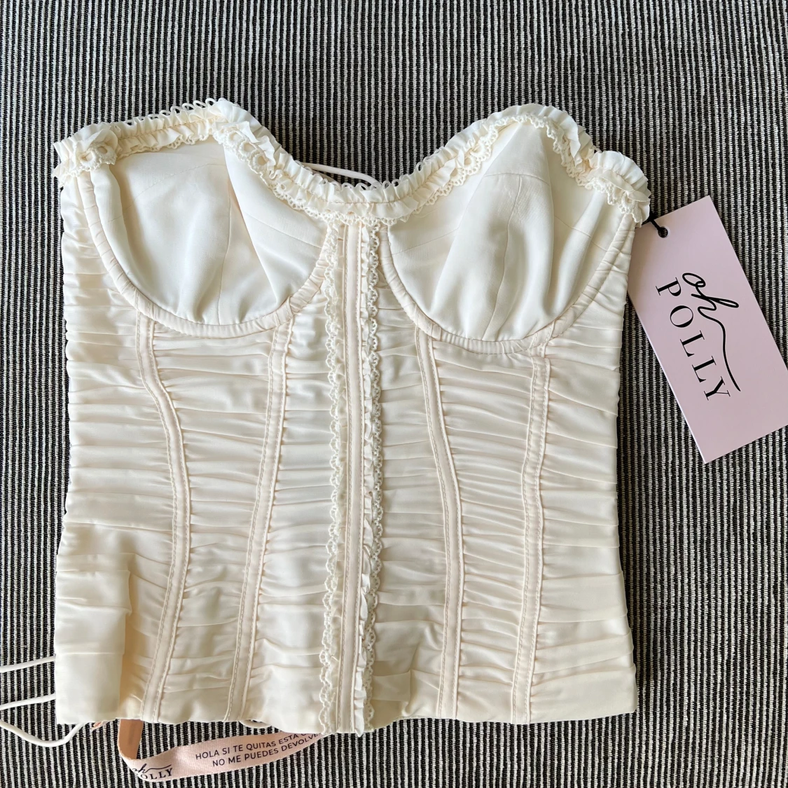 Helt oanvänd OhPolly korsett/topp
