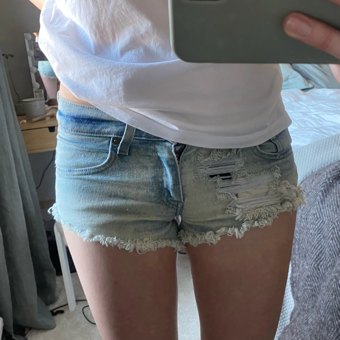 Lågmidjade shorts från levis - 91