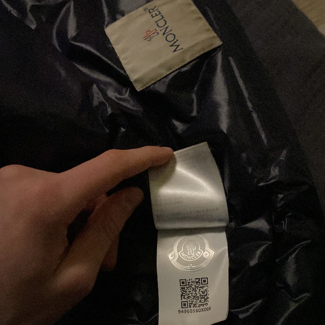 Mörkblå moncler Gui väst - 91