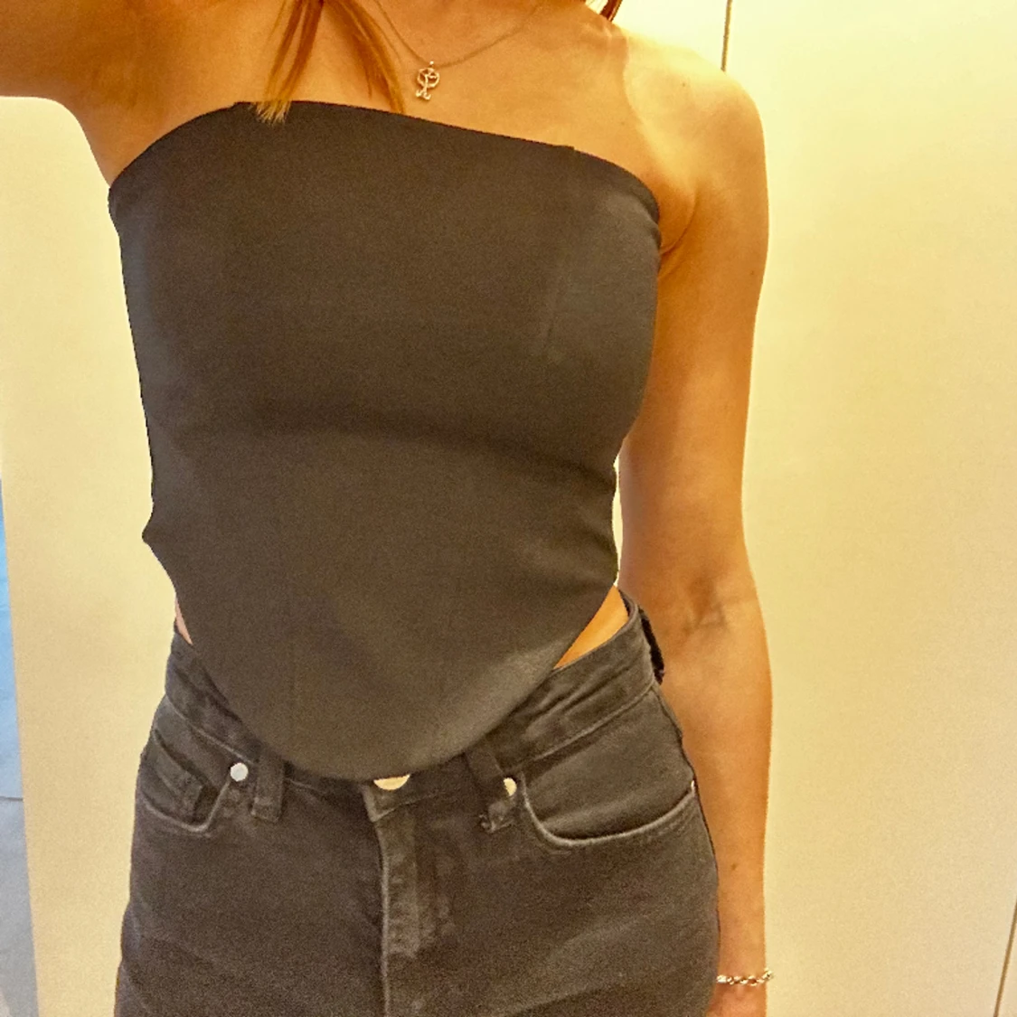 Corset topp från Gina tricot 