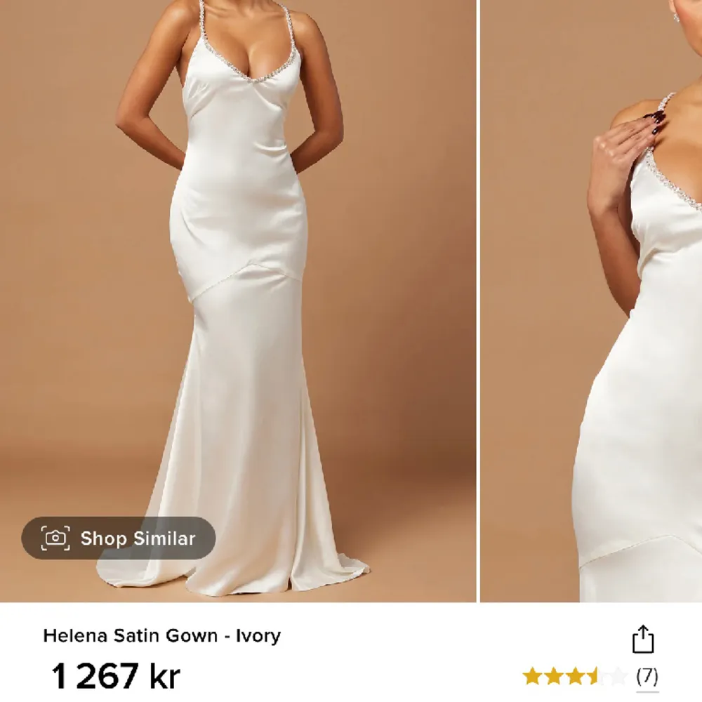 Säljer min Fashion Nova dress som kostar 1267kr. Den är helt ny med lappar på. Säljer för 900kr men kan tänka mig gå ned vid snabb affär. Storlek S.. Klänningar.