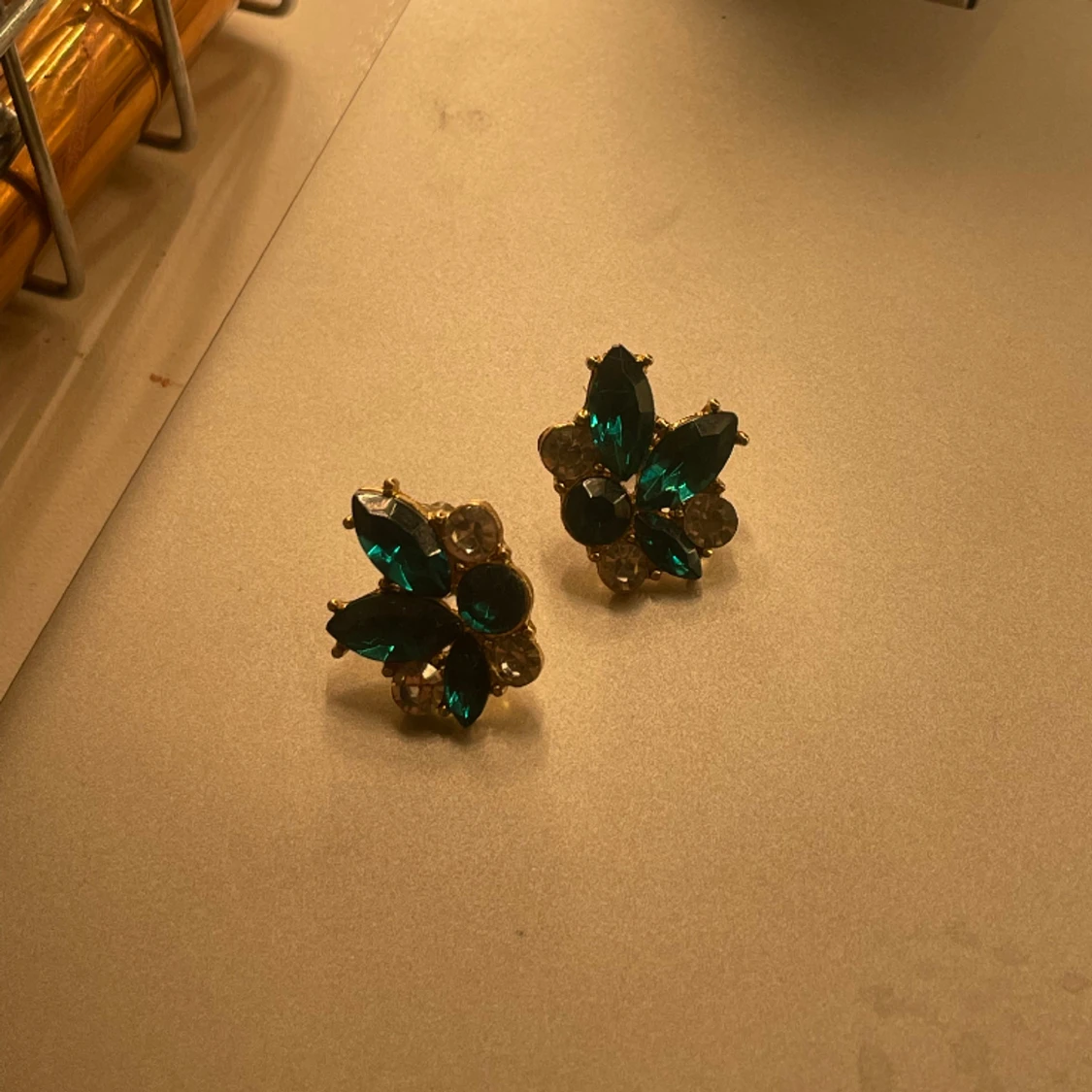 Örhängen gröna  - 90