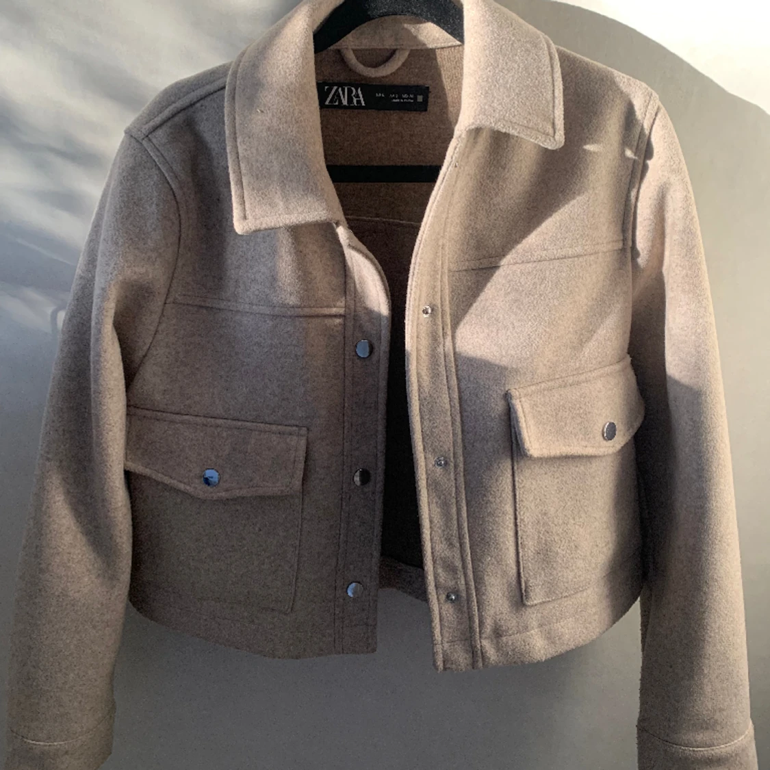 Beige Zara kappa🤍🫶🏼