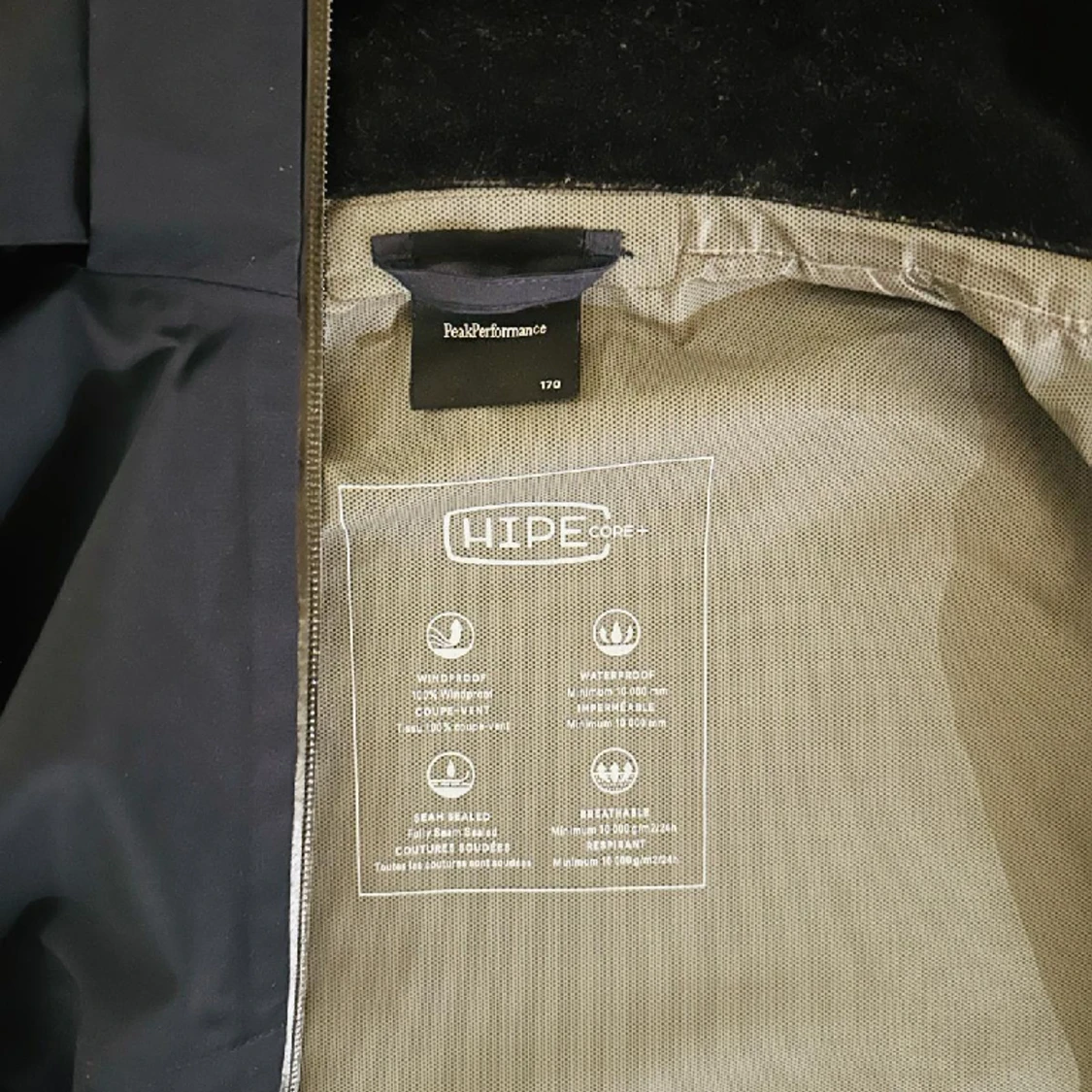 Peak vindjacka barn str 170 - 90