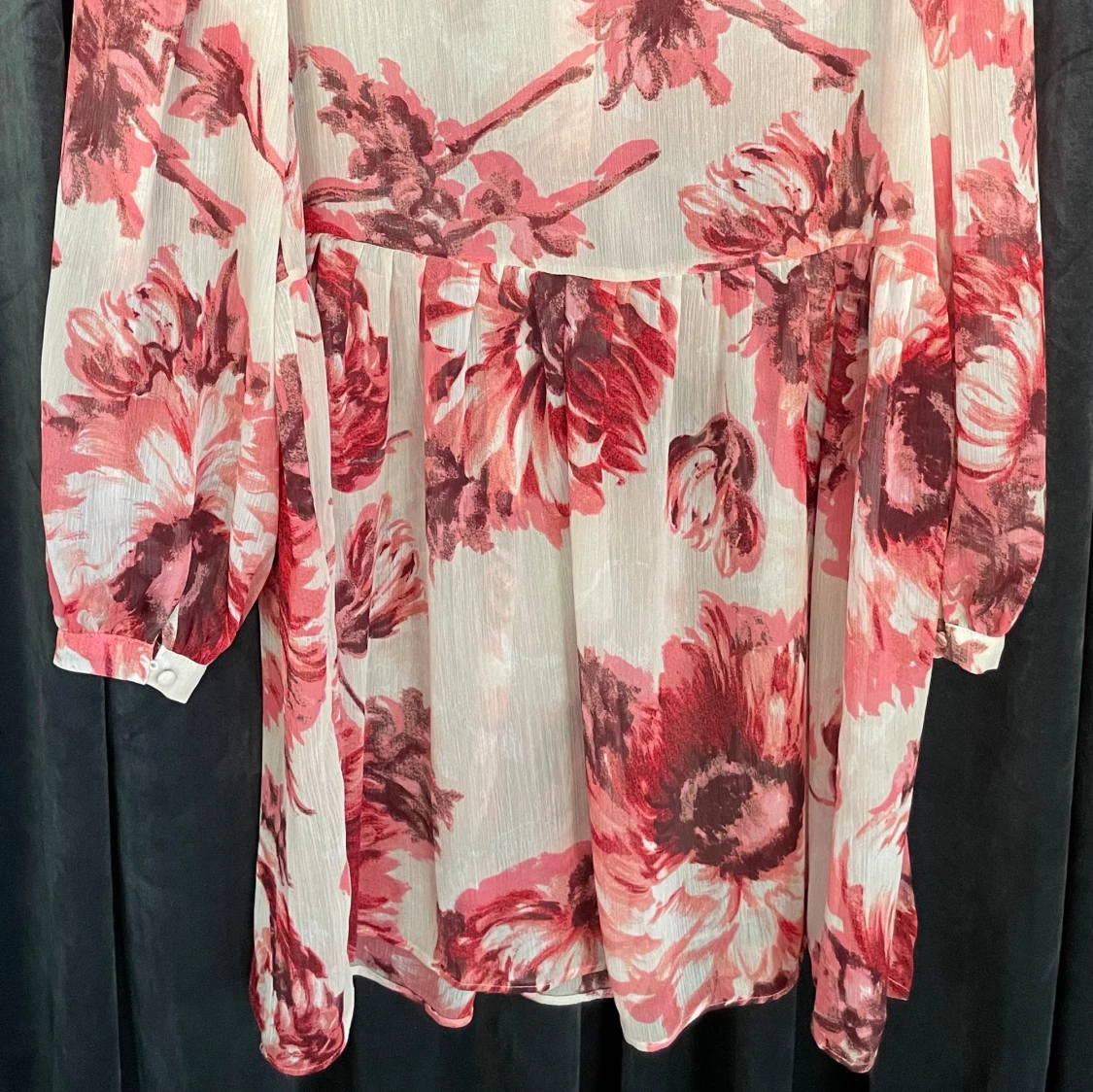 Blommig klänning  - 91