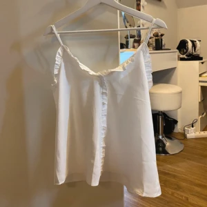 volang linne / söt topp - nyskick 