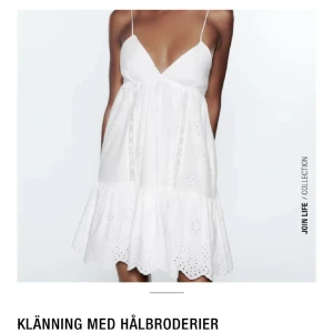 Zara klänning  - Jättegullig klänning från zara som tyvärr inte kommer till användning.