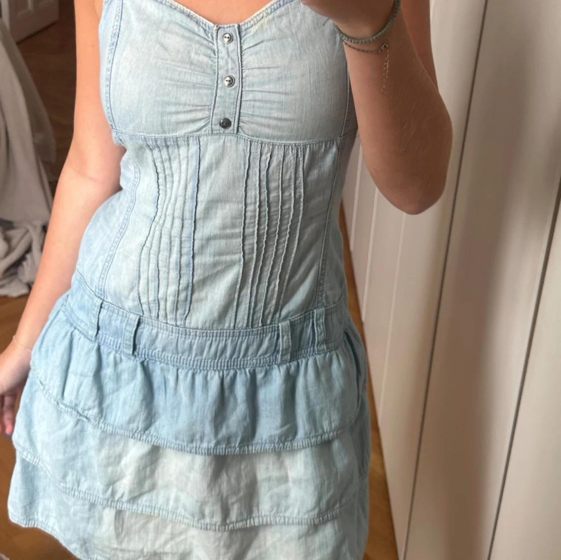 Jeans klänning  - 90