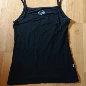 Svart linne - Snyggt svart linne Säljer för att den har blivit för stor. Lite nopprig längs sömmen på insidan, det är inget som syns när man har på den💕 Annars inga defekter💕 Den är från gekås Skriv ifall du vill ha mer bilder. Skriv innan du trycker på "Köp nu"💕