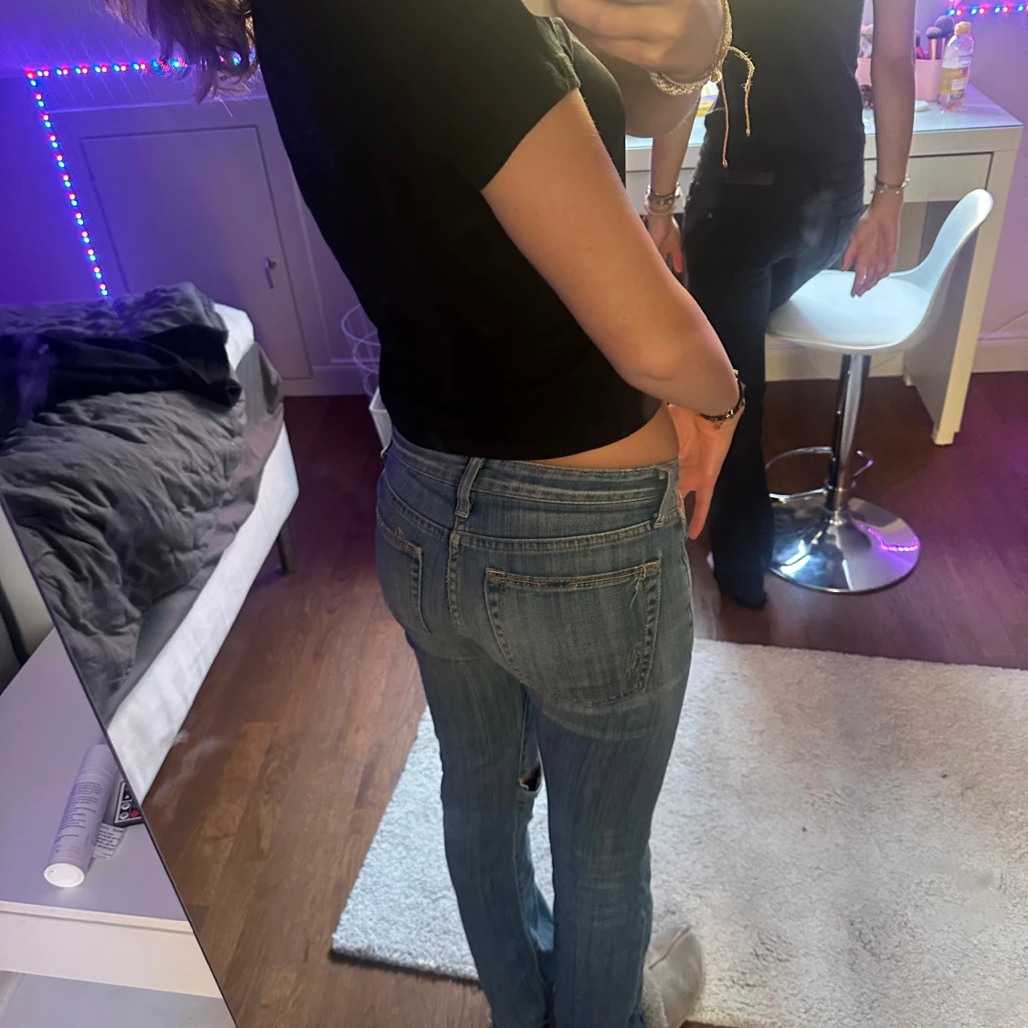 Lågmidjade jeans  - 91