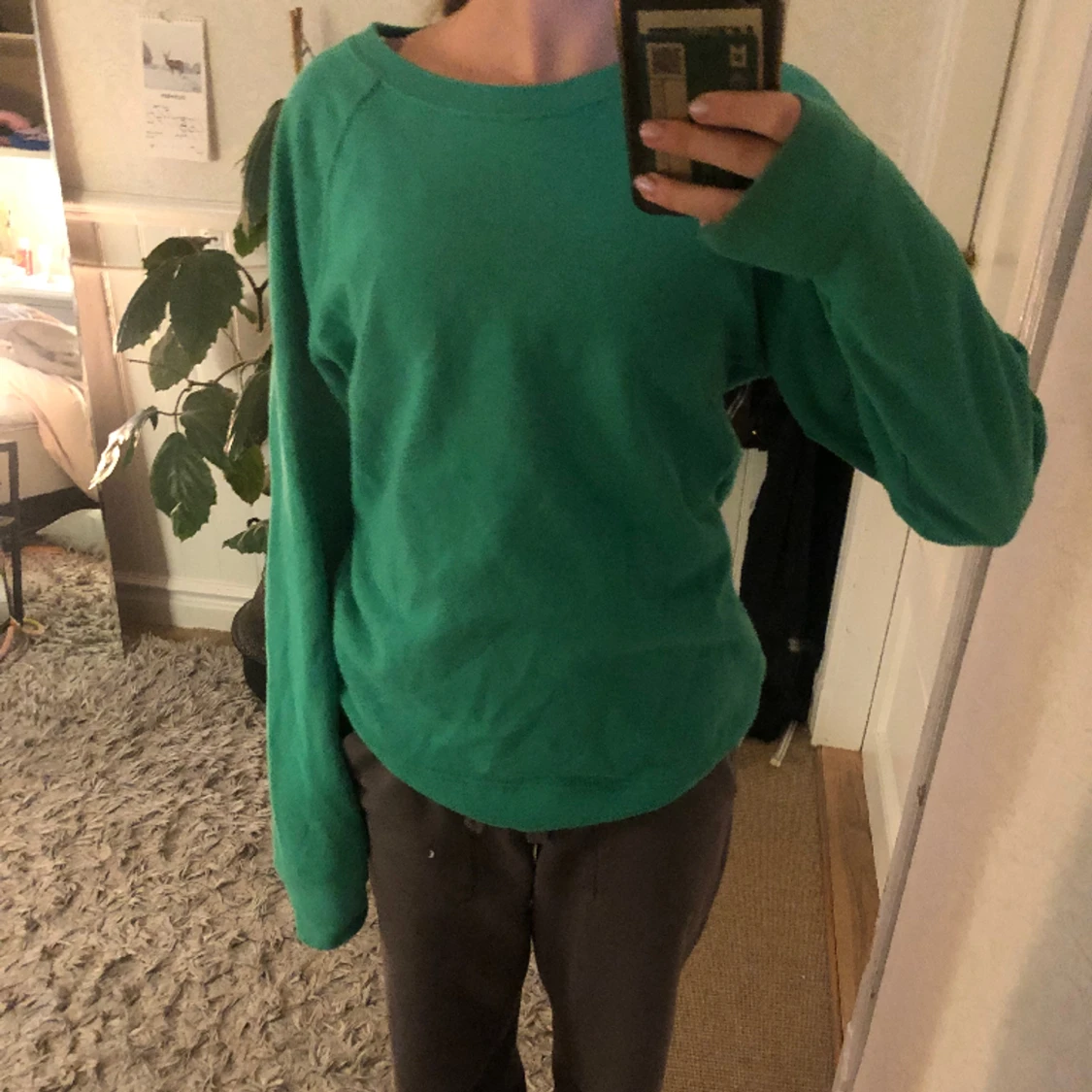 Grön långärmad  - 91