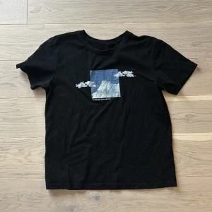 T-shirt köpt från shein - Säljer denna t-shirt med coolt tryck.  Köpt för 80kr och är i strl S. 