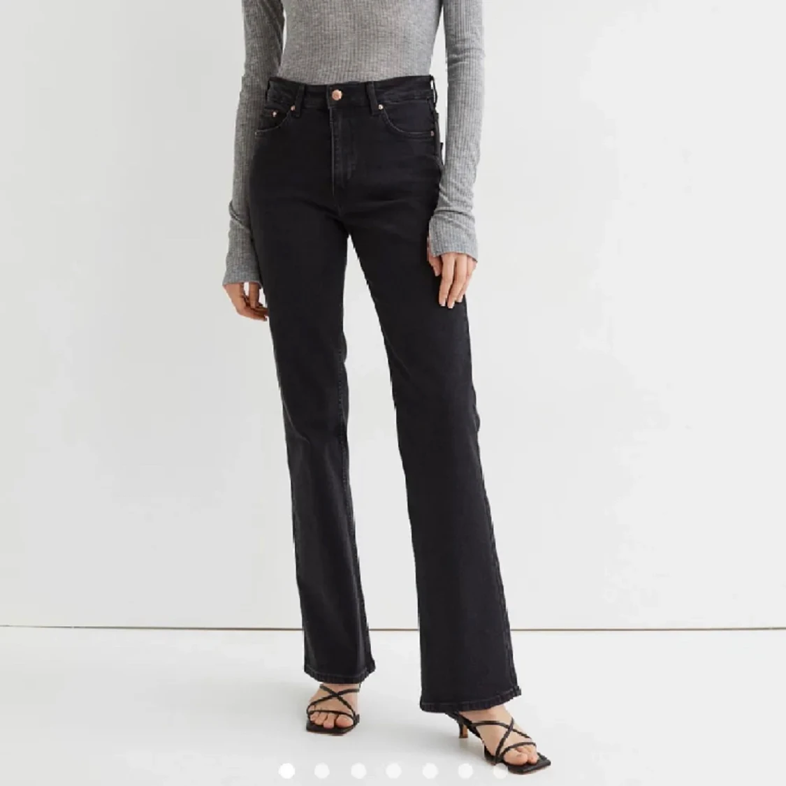 Hög midja jeans  - 91