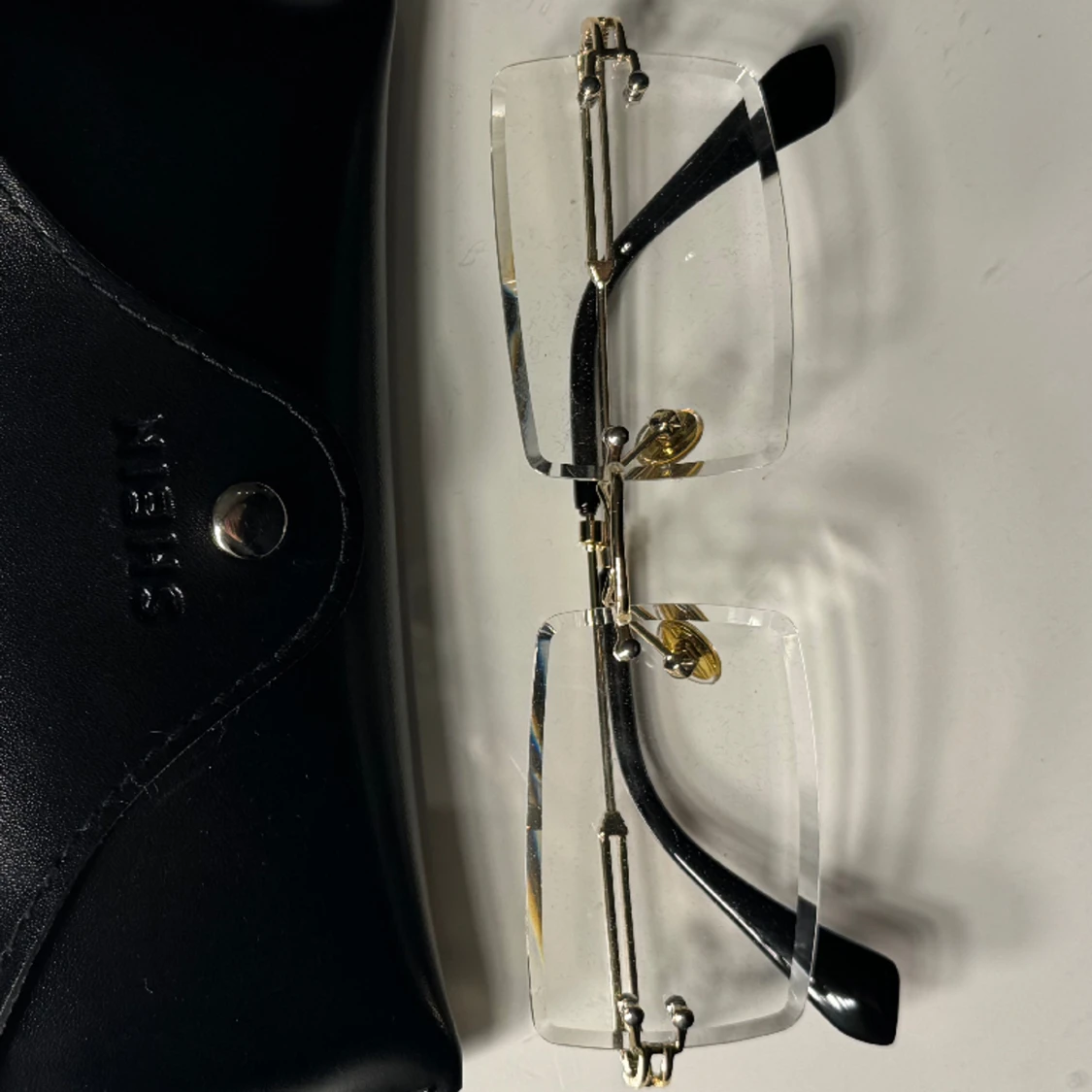 Glasögon Vintage Genomskinliga