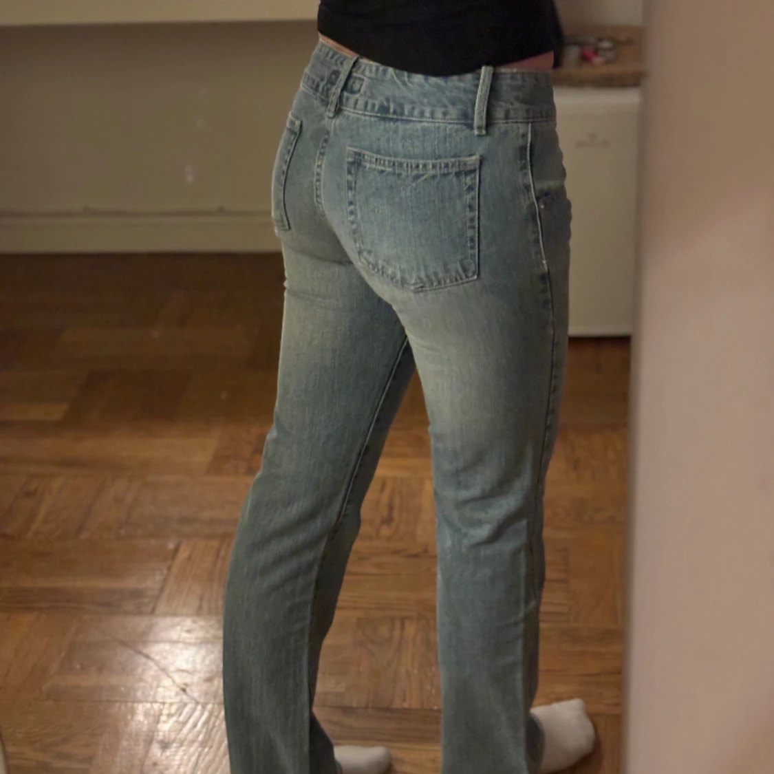 Blå jeans storlek s, xs - 90