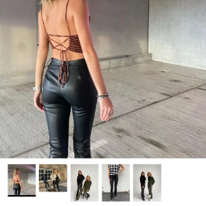 HITTADE  - Söker design by si lågmidja Skinnbyxor i storlek S, priset kan vi diskutera 💞