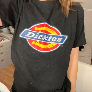 Dickies tshirt dam - Vanlig dickies tshirt dam som inte kommer till användning längre. Katt finns i hemmet och tvättas innan den postas.  Den har blivit använd men har mycket kvar att ge 💗