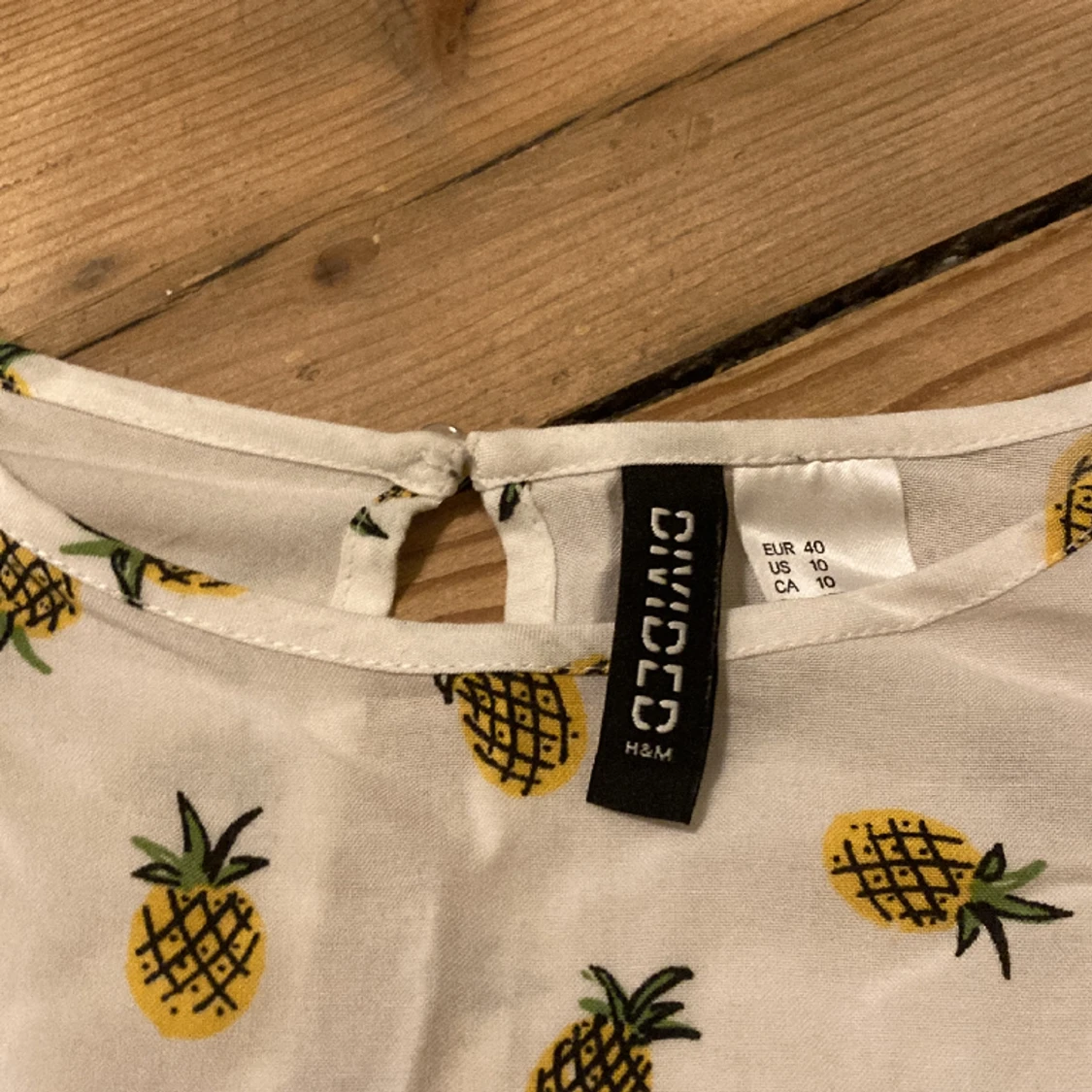Sommarblus med ananas - 91