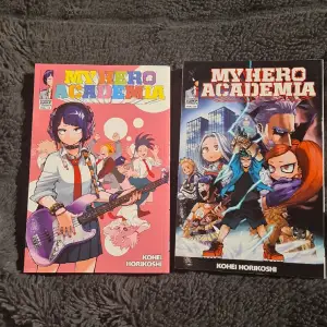 My hero academia manga vol. 19 - 23. Bra skick! Endast läst en gång och sedan plaserats på en hylla Lite böjda sidor men så pass små att det knappt syns [Kan skicka bilder om tillfrågad] Original pris 99kr 50kr var Köpare står för frakt!!