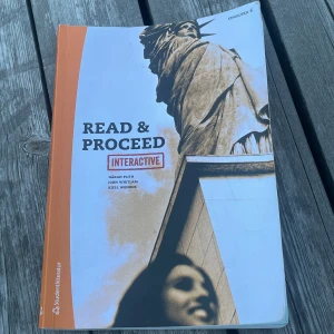 Engelska 6  - Engelska 6 Bok -  Read & Proceed.  Fint skick🌟