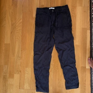 Svarta linnebyxor från Zara - Svarta Linnebyxor från zara