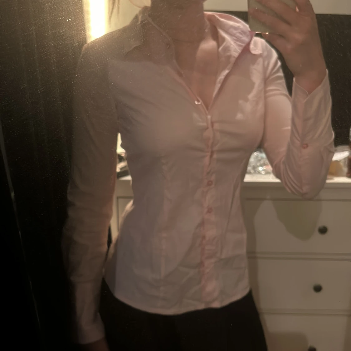 Figursydd skjorta  - 90