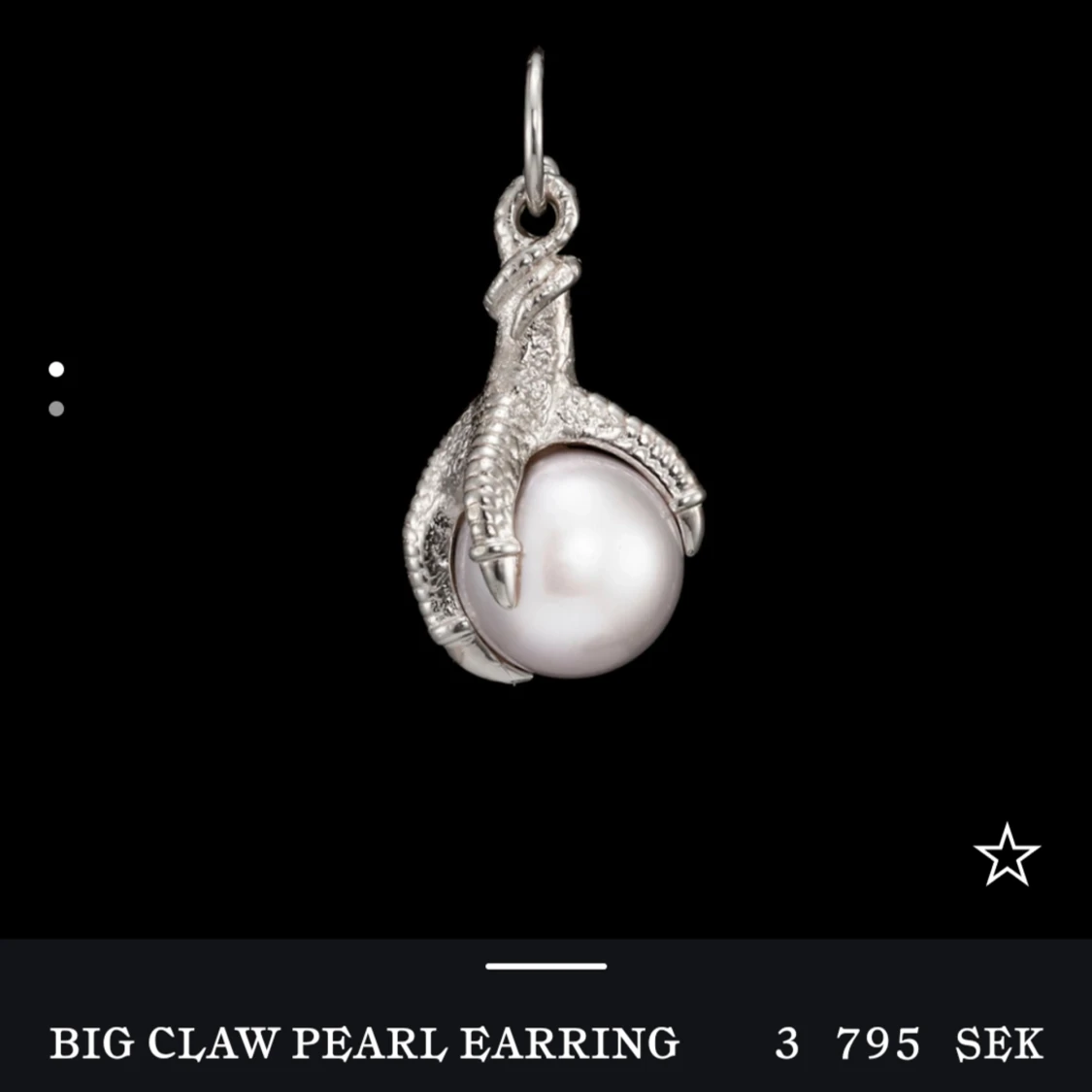 Big Claw örhängen från Maria Nilsdotter  - 91