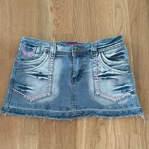 Y2k jeanskjol - Såå snygg minijeanskjol!!