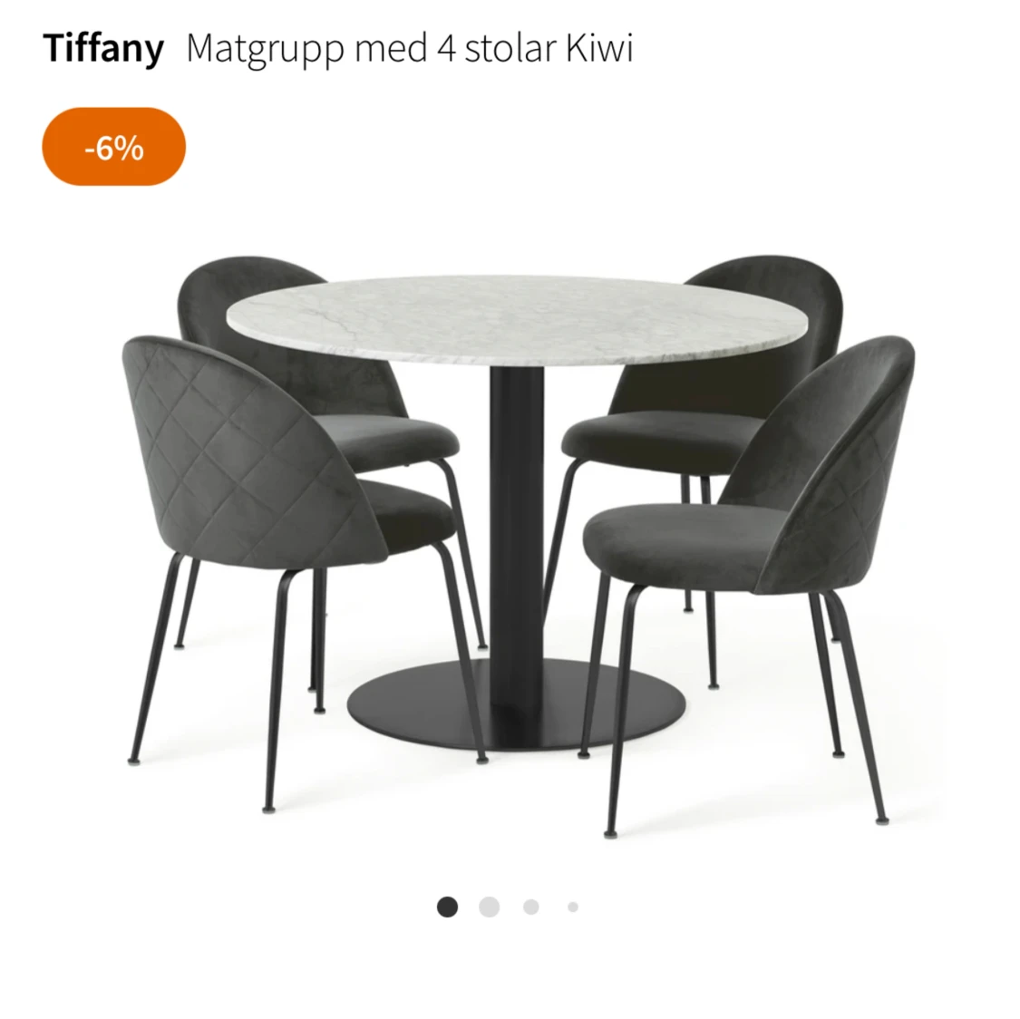 Äkta Marmorbord  - 90