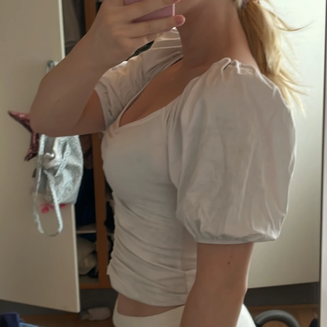 Vit monki sommar topp! - 90