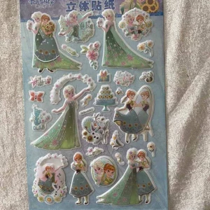 Disney 3 D Klistermärken  - Mått ca 26.00*15.50 cm  35kr/st  Sammafrakt om du köp fler 