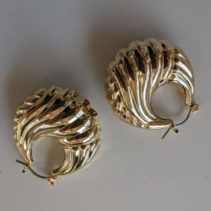 Hoop örhängen i Järn - I mycket fint skick  3 cm höjd  Postar inom 3 dagar efter köpet (Varje Torsdag och söndag)