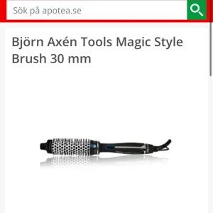 Björn Axén värmeborse  - Säljer nu min Björn Axén värmeborstw för har köpt en dason och behover inte den fick den i julklapp har använt den typ 3-4 gånger den är i 30mm annars är jag jätte nöjd med den 