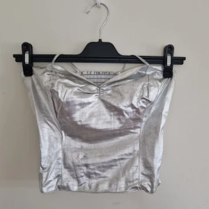 Silver top - Vintage silvrig topp