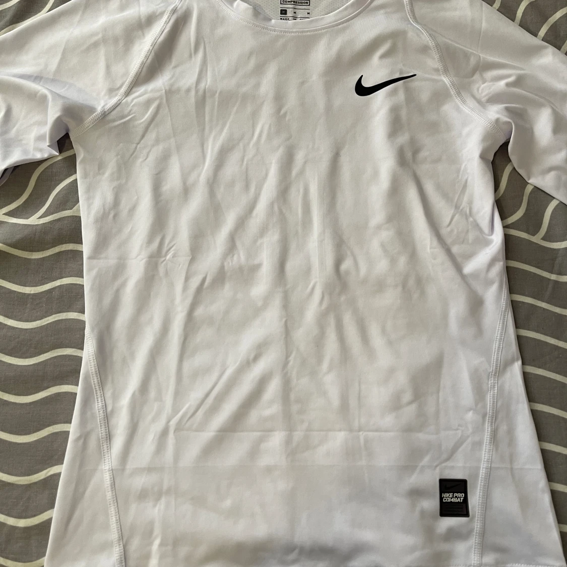 Nike gym set, compression shirt.