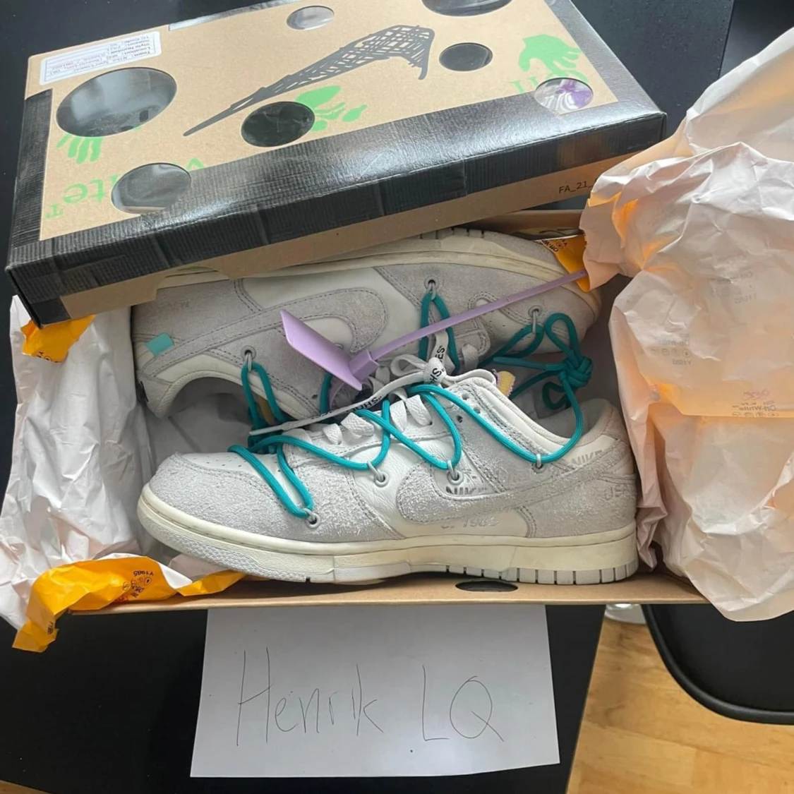Dunk Off White LOT 36