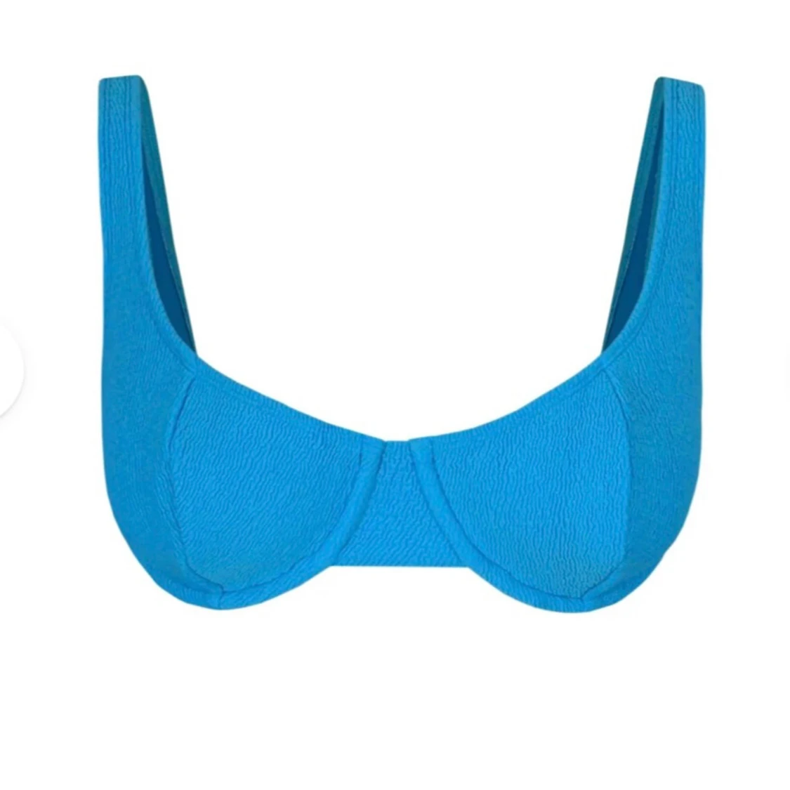 Ny blå bikiniöverdel  - 90