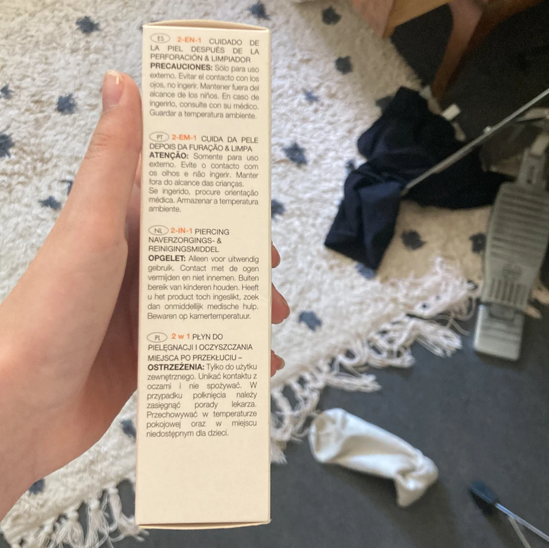 Piercing aftercare spray  - 91