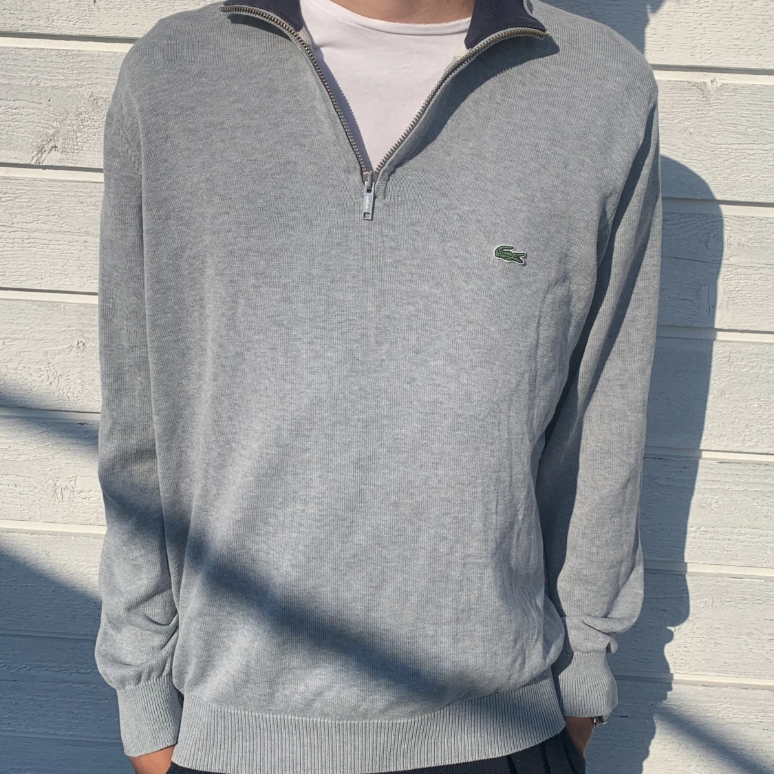 Lacoste zip tröja