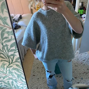 Trekvarts stickad tröja - Trekvarts stickad tröja super snygg!😊💕