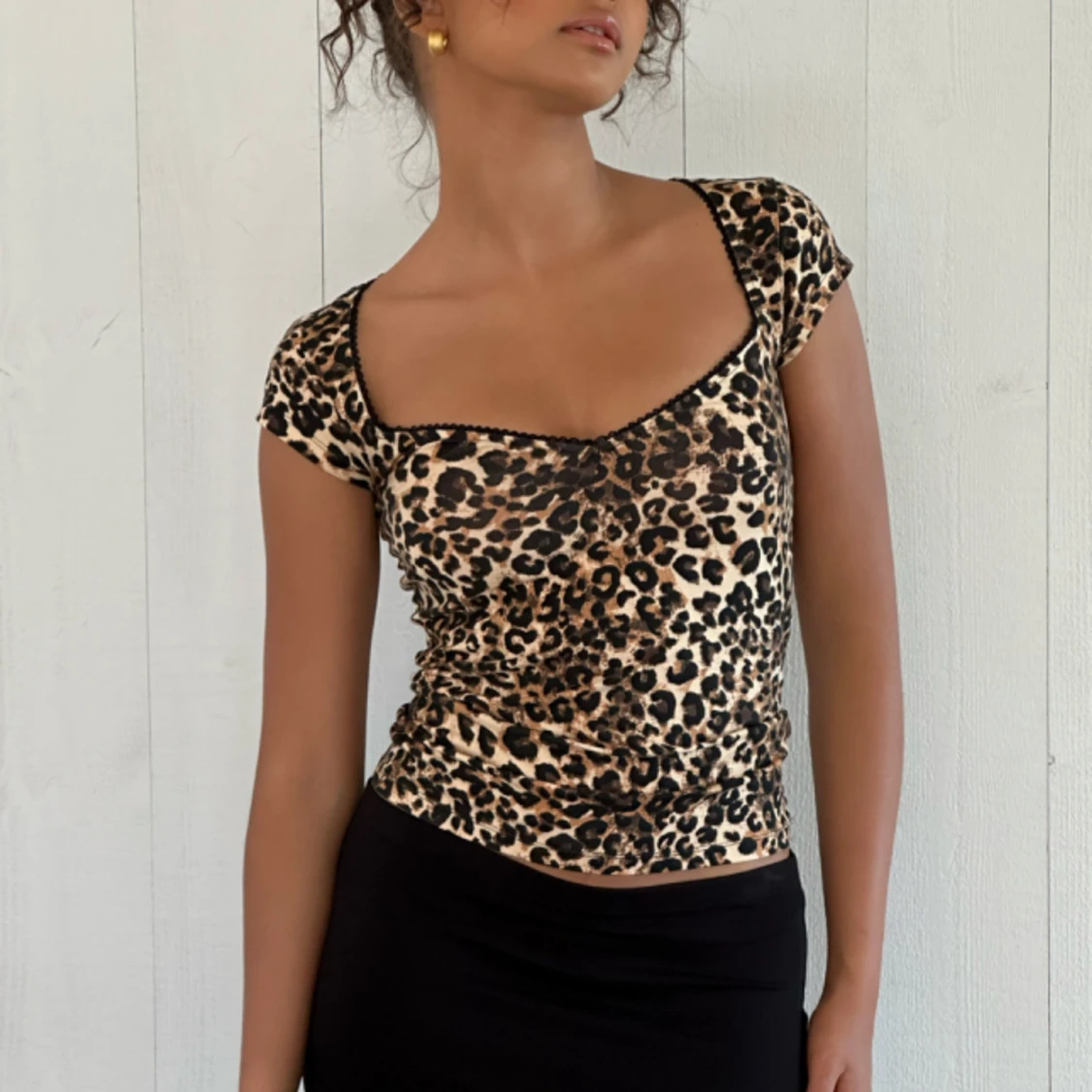Leopard topp