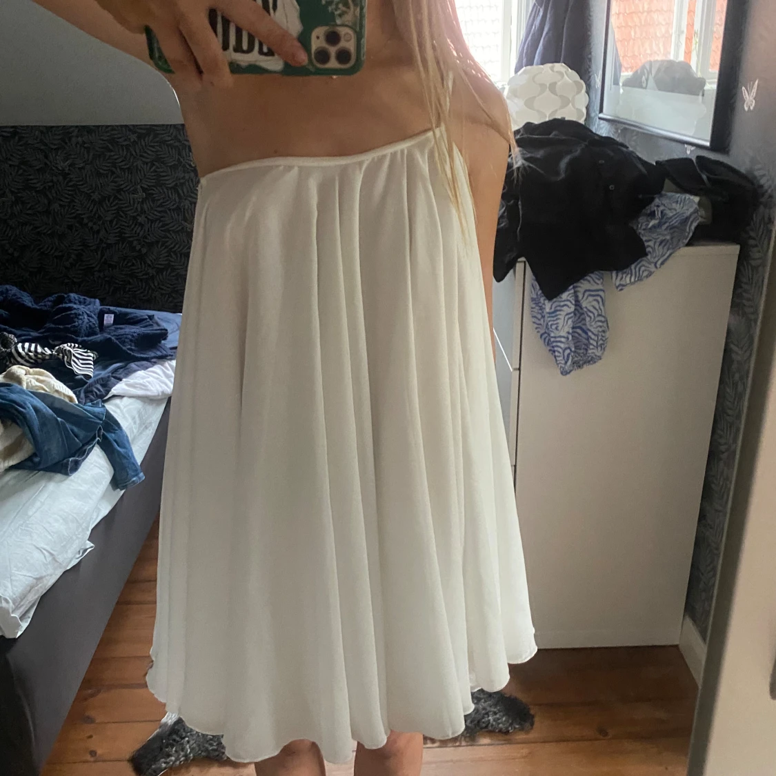 Vit klänning  - 90