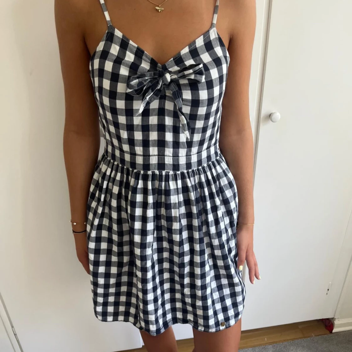 Rutig miniklänning  - 91