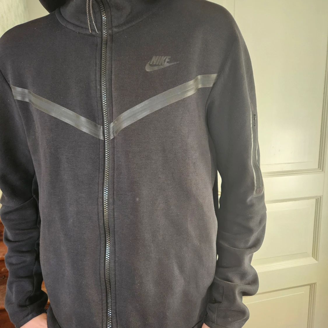 Svart nike tech fleece