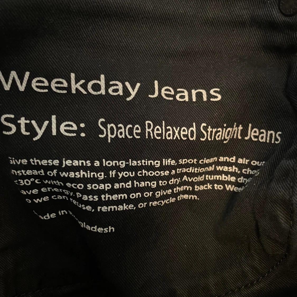 Weekday jeans svarta - 91