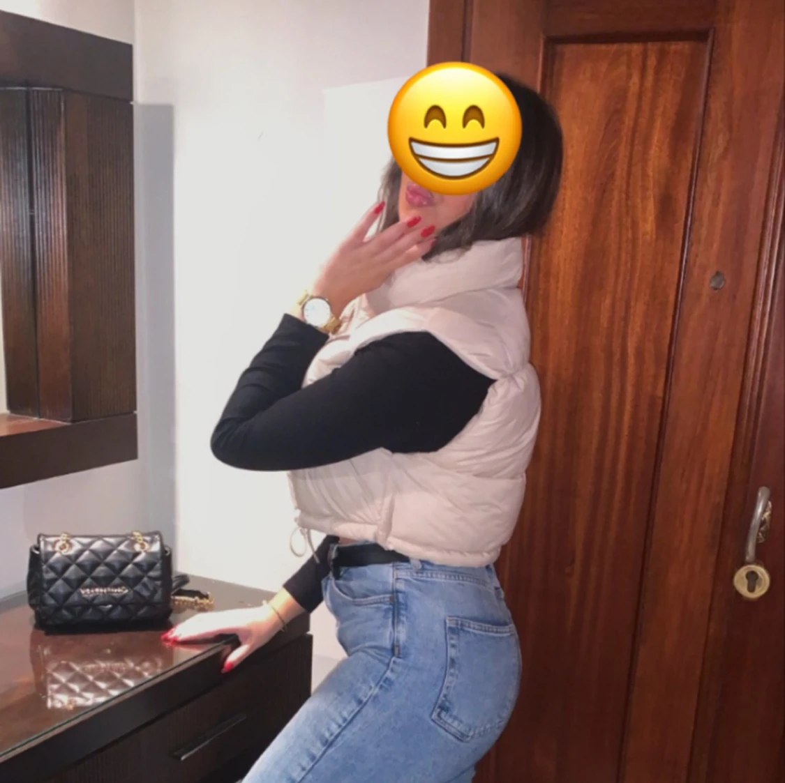 Stradivarius puffer vest. - 46